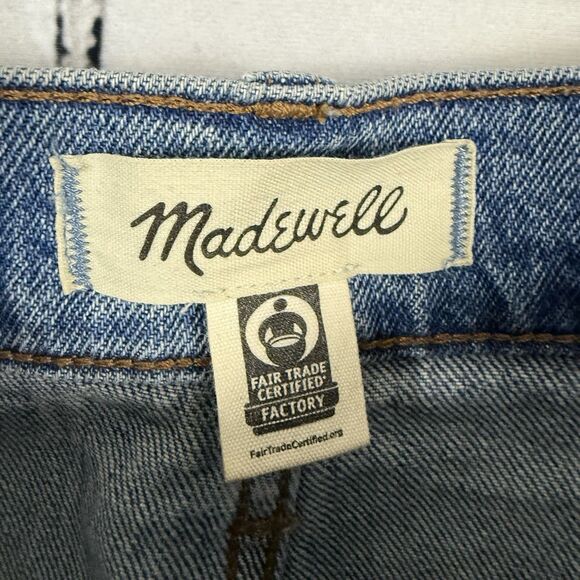Madewell Jeans Womens 29 Petite The Perfect Vintage Straight Leg Ainsworth Wash - Picture 8 of 14